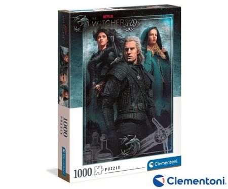 Clementoni - Puzzle 1000, The Witcher