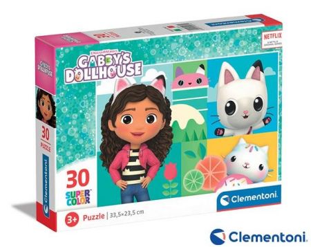 Clementoni - Puzzle Gábinin kouzelný domek 30 dílků