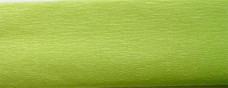Krepový papír, banánová zelená, 50x200cm, COOL BY VICTORIA