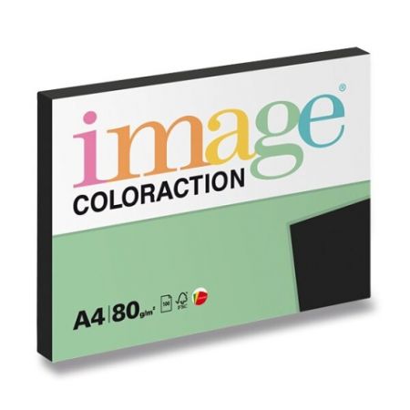 Image Coloraction A4 80g, černá, 100listů