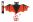 Drak létající netopýr nylon 120x55cm v látkovém sáčku