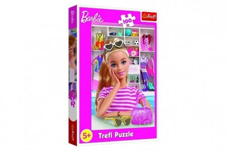 Puzzle Seznamte se s Barbie 100 dílků 41x27,5cm