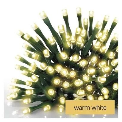 EMOS LED vánoční rampouchy, 10 m, venkovní i vnitřní, teplá bílá, programy
