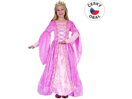 Šaty na karneval - Princezna, 120-130cm