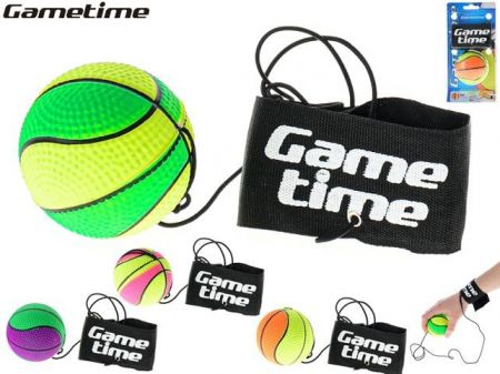 Gametime míček vracející se 6cm, 4 druhy