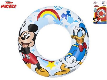 Kruh Mickey Mouse nafukovací 56cm 3-6let v krabičce