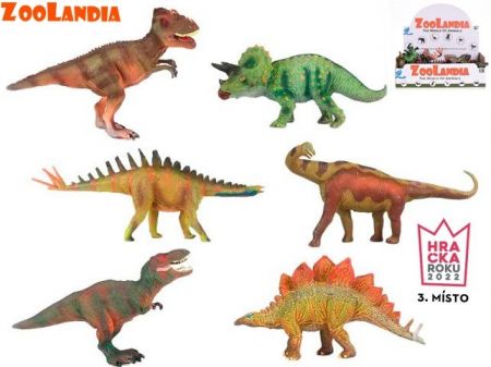 Zoolandia dinosaurus 15-18cm 6druhů