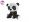Panda Star Sparkle plyšová 24cm sedící 0m+ v sáčku