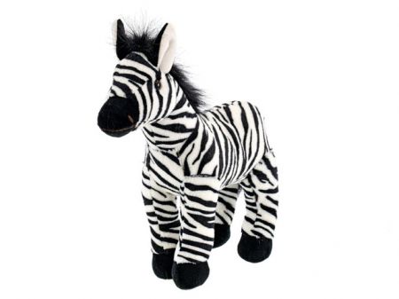 Zebra plyšová 28cm stojící 0m+ v sáčku