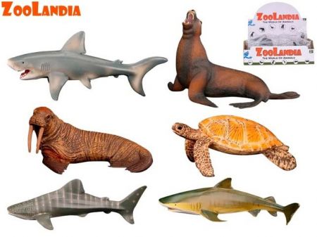 Zoolandia mořská zvířátka 9-15cm 6druhů v sáčku
