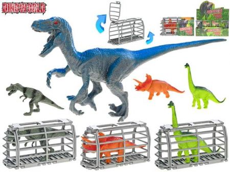 Dinoworld dinosaurus v kleci 13,5x6x8cm 4druhy