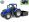 Kids Globe Farming traktor modrý se sklápěčkou volný chod 27,5cm v krabičce
