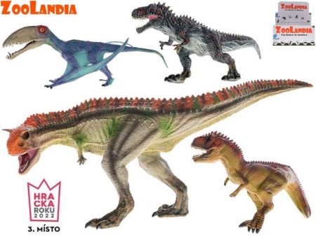 Zoolandia dinosaurus 24-30cm 4druhy