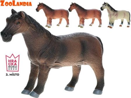 Zoolandia kůň 26cm 4barvy v sáčku