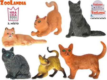 Zoolandia kočka 5-7,5cm v sáčku 6druhů