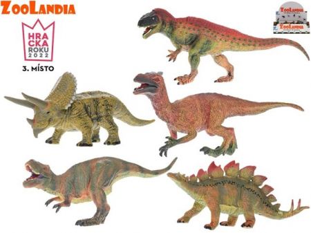 Zoolandia dinosaurus 20-25cm 5druhů