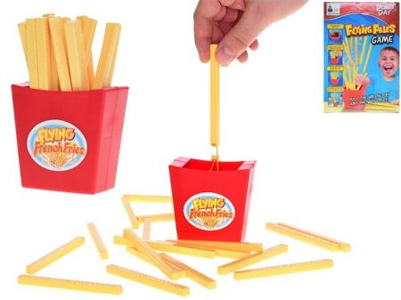 Flying French Fries - hra létající hranolky v krabičce