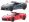 Corvette 2021 auta záchranných složek 12,5cm 1:36 kov zpětný chod 2druhy