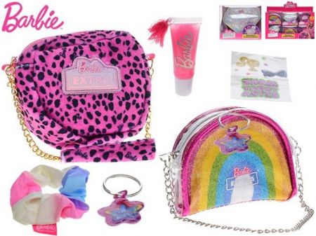 Barbie - mini kabelka 10cm s doplňky 3druhy v krabičce