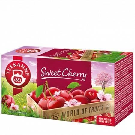 Čaj, ovocný, 20x2,5 g, TEEKANNE &quot;Sweet cherry&quot;