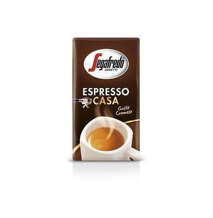 Káva mletá, pražená, vakuově balené, 250 g, SEGAFREDO &quot;Espresso Casa&quot;
