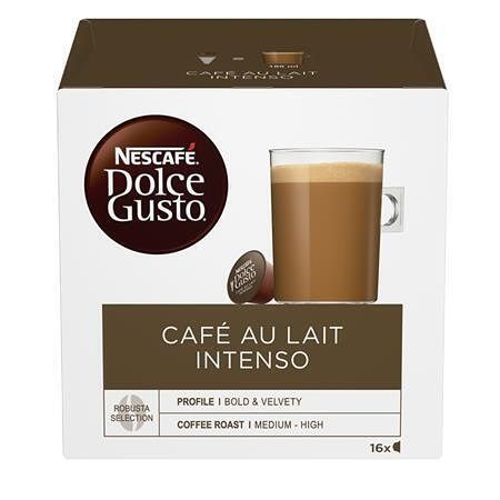 Kávové kapsle &quot;Dolce Gusto Café au Lait Intenso&quot;, 16 ks, NESCAFÉ