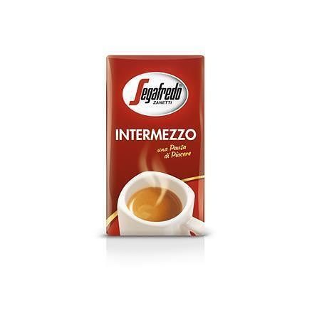 Káva mletá, pražená, vakuově balené, 250 g, SEGAFREDO &quot;Intermezzo&quot;