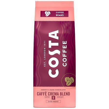 Káva &quot;Café Crema Blend&quot;, tmavě pražená, mletá, 200 g, COSTA