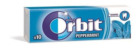 Žvýkačky, 14g, ORBIT &quot;Peppermint dragees&quot;