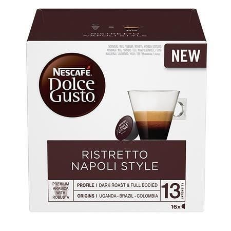 Kávové kapsle &quot;Dolce Gusto Ristretto Napoli&quot;, 16 ks, NESCAFÉ