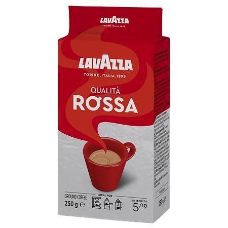 Káva &quot;Rossa&quot;, pražená, mletá, 250 g, LAVAZZA 68LAV00011