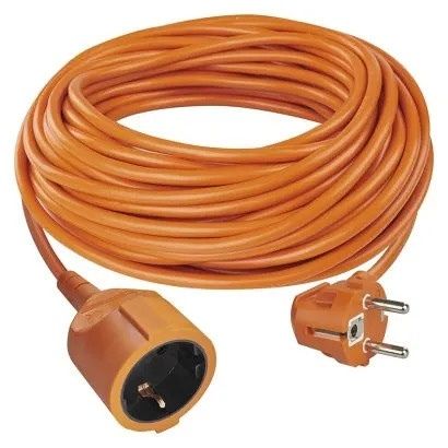 EMOS Prodlužovací kabel 30 m / 1 zásuvka / oranžový / PVC / 250 V / 1,5 mm2