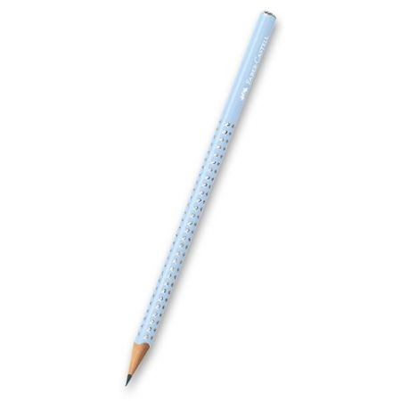 Grafitová tužka Faber-Castell Sparkle - perleťové odstíny sv. modrá
