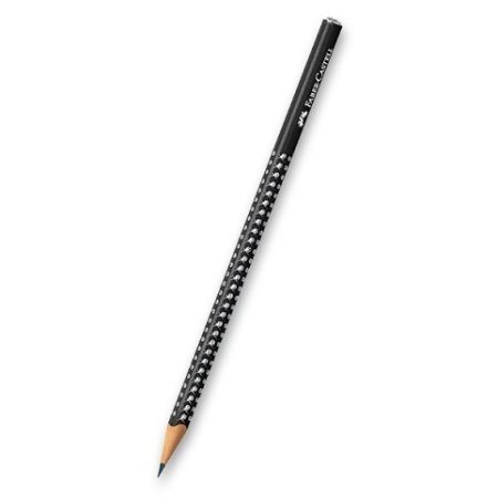 Grafitová tužka Faber-Castell Sparkle - perleťové odstíny černá
