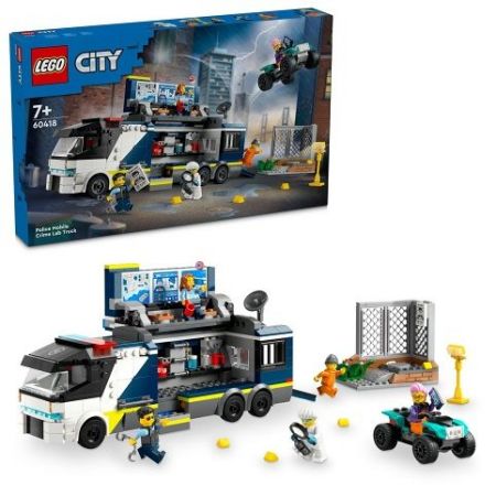 Lego 60418 Mobilní kriminalistická laboratoř policistů