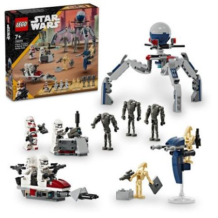 Lego 75372 Bitevní balíček klonového vojáka a bitevního droida