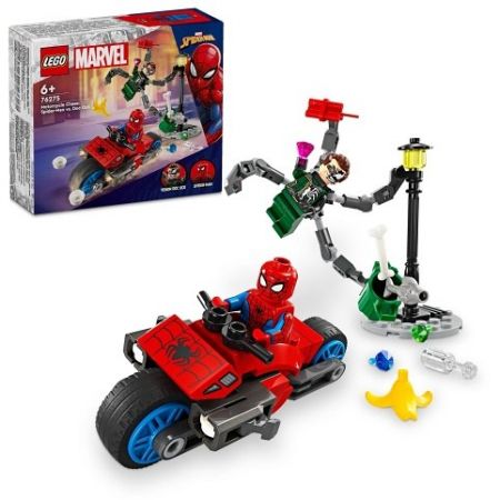 Lego 76275 Honička na motorce: Spider-Man vs. Doc Ock
