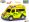 2-Play Traffic Auto ambulance CZ design 13,5cm volný chod se světlem a zvukem v krabičce