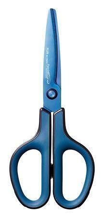 Nůžky &quot;Fitcut Curve Premium&quot;, modrá, univerzální, 17,5 cm, PLUS 35057