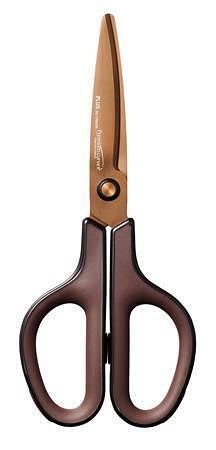 Nůžky &quot;Fitcut Curve Premium&quot;, bronz, univerzální, 17,5 cm, PLUS 35058