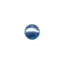 Skleněné voskované perly, sv. modré, 8mm, 36ks