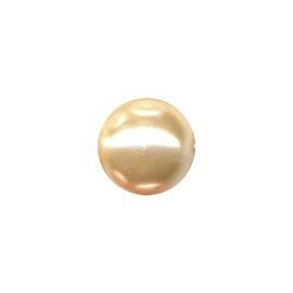 Skleněné voskované perly, krémové, 4mm, 72ks