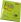 Samolepicí bloček neon 75 x 75 mm, zelený, 100 listů