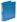 Pořadač A4, 4.kr., 3,5 cm, polypropylen Esselte, modrý