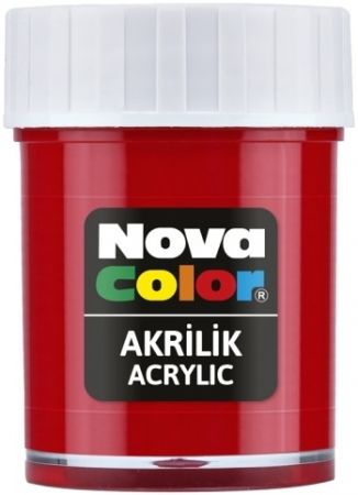 Barva akrylová 30ml červená NC-170