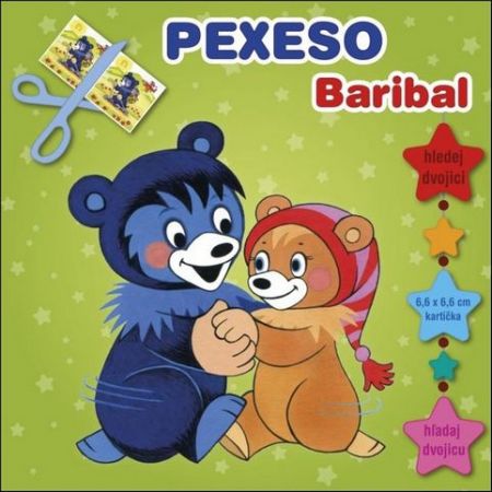 Pexeso sešitové s maxi kartičkami Baribal