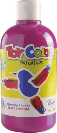 Barva temperová Toy color 0.5 l červená 09 magenta