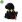 Plyšový labrador černý s vodítkem 28 cm ECO-FRIENDLY