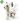 Plyšový pes čínský chocholatý stojící 25 cm ECO-FRIENDLY