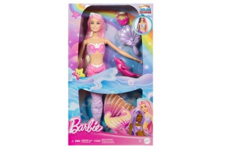BRB Barbie dotek kouzla Mořská panna Malibu HRP97